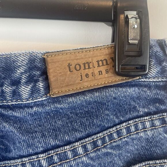 Vintage‎ Y2K 2000s Tommy Jeans High Waisted Size 7 Waist 26" - Picture 9 of 10